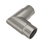 Round 90 Degree Elbow for Handrail – Brushed Stainless