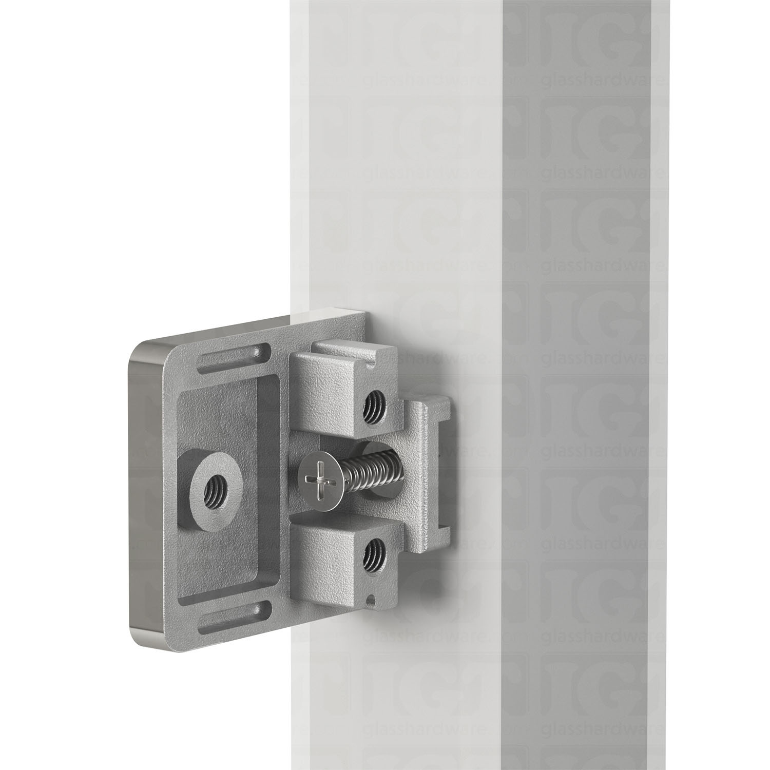 Glass Clamp for Square Post - Polished Stainless - Image 7