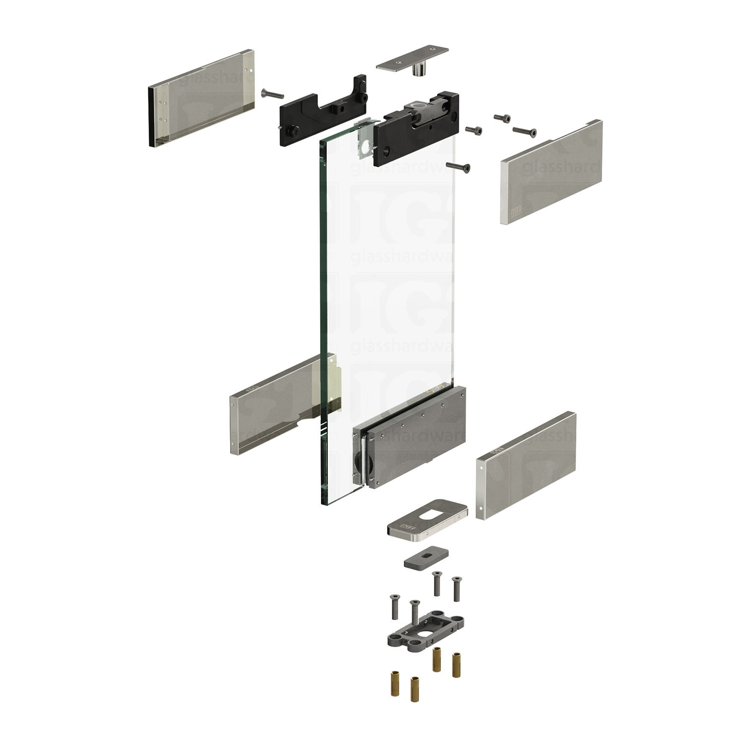 Hydraulic Patch Fitting Kit (Hold Open) - Polished Stainless - Image 6