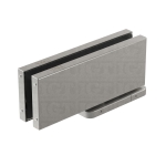 Bottom Hydraulic Patch  90º Hold Open – Brushed Stainless