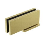 Bottom Hydraulic Patch  90º Hold Open – Gold Brushed