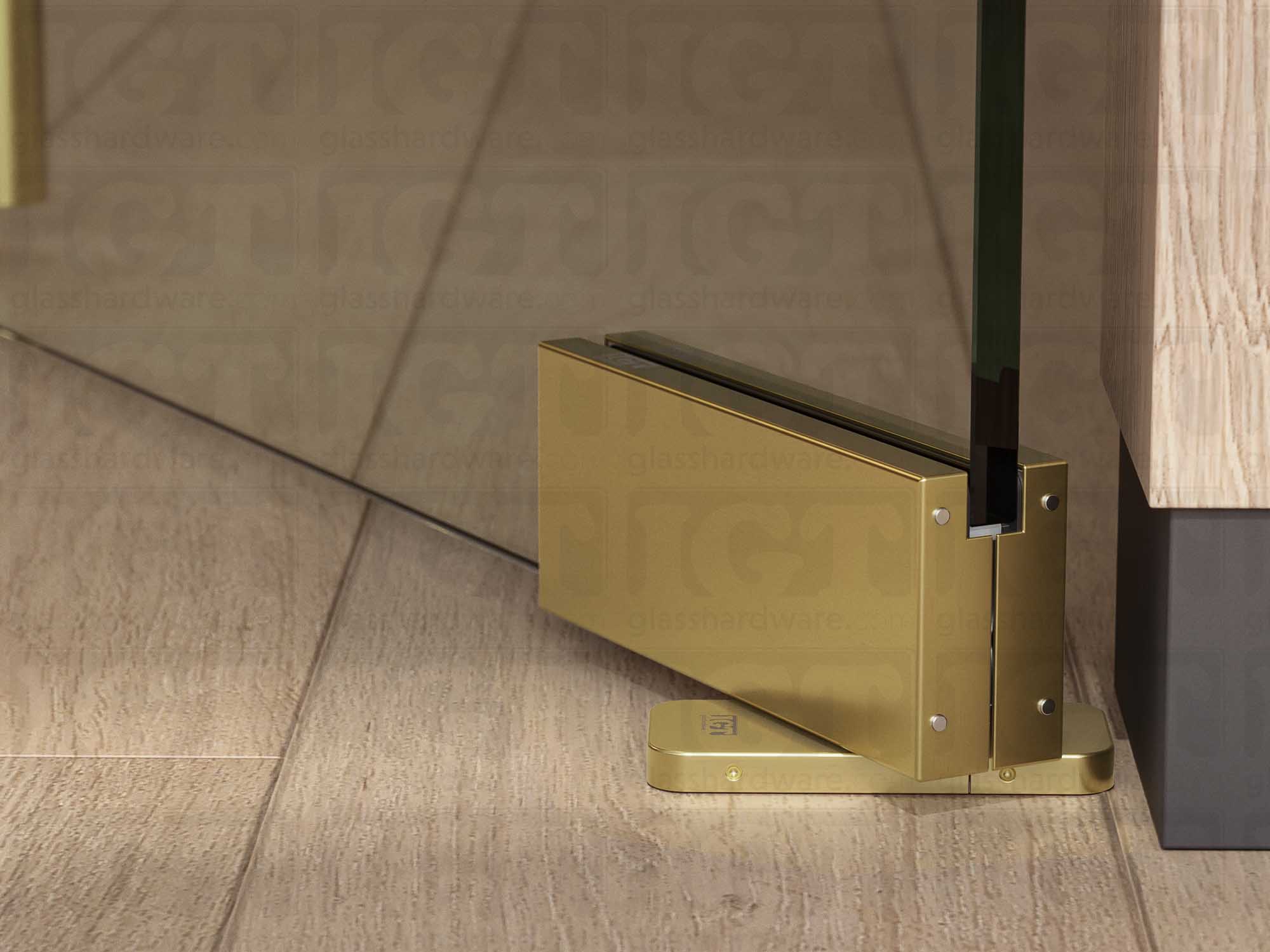 Replacement Covers for Bottom Hydraulic Patch Fitting - Gold Brushed - Image 4