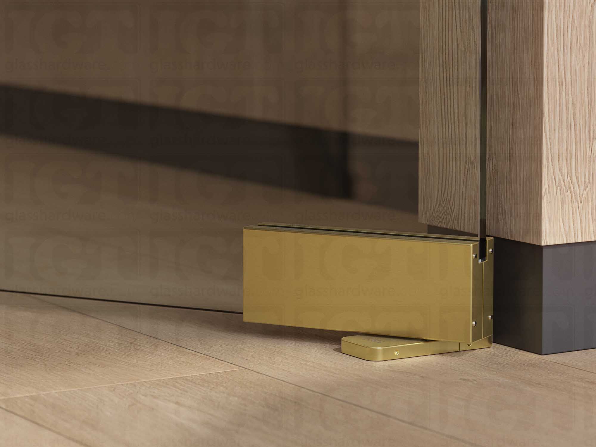 Replacement Covers for Bottom Hydraulic Patch Fitting - Gold Brushed - Image 3