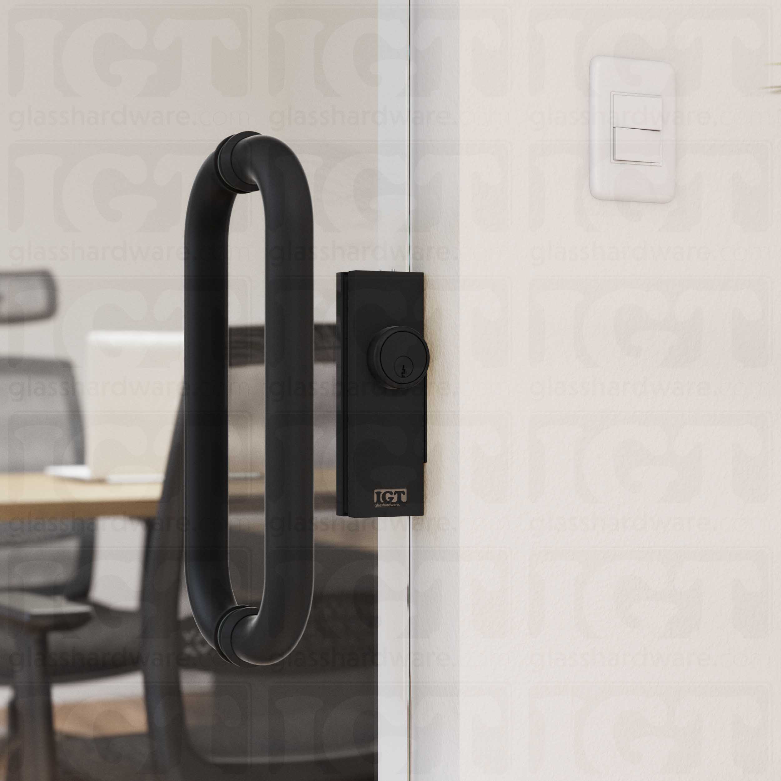 IGT Center Patch Lock - Matte Black - Image 4