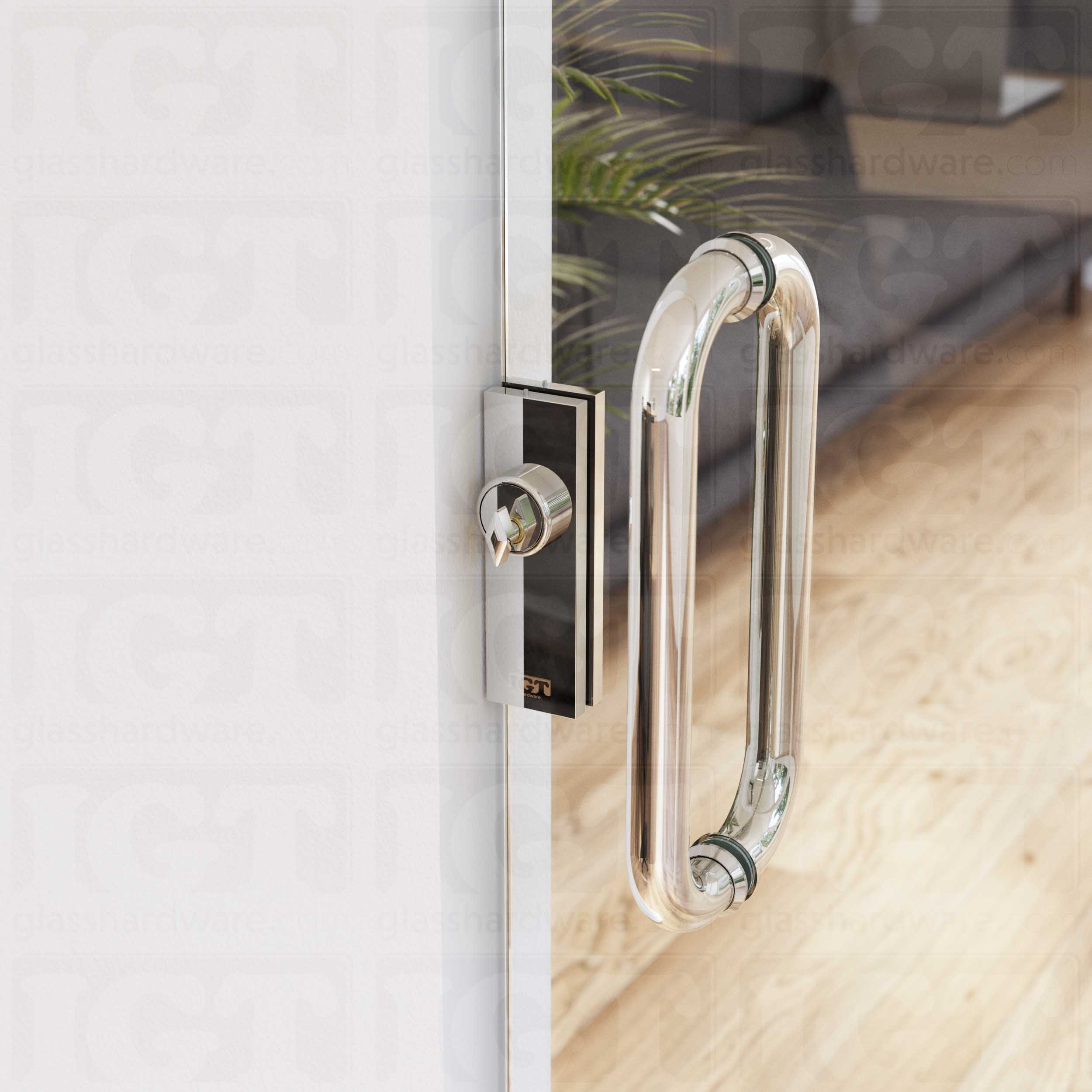 IGT Center Patch Lock - Polished Stainless - Image 5