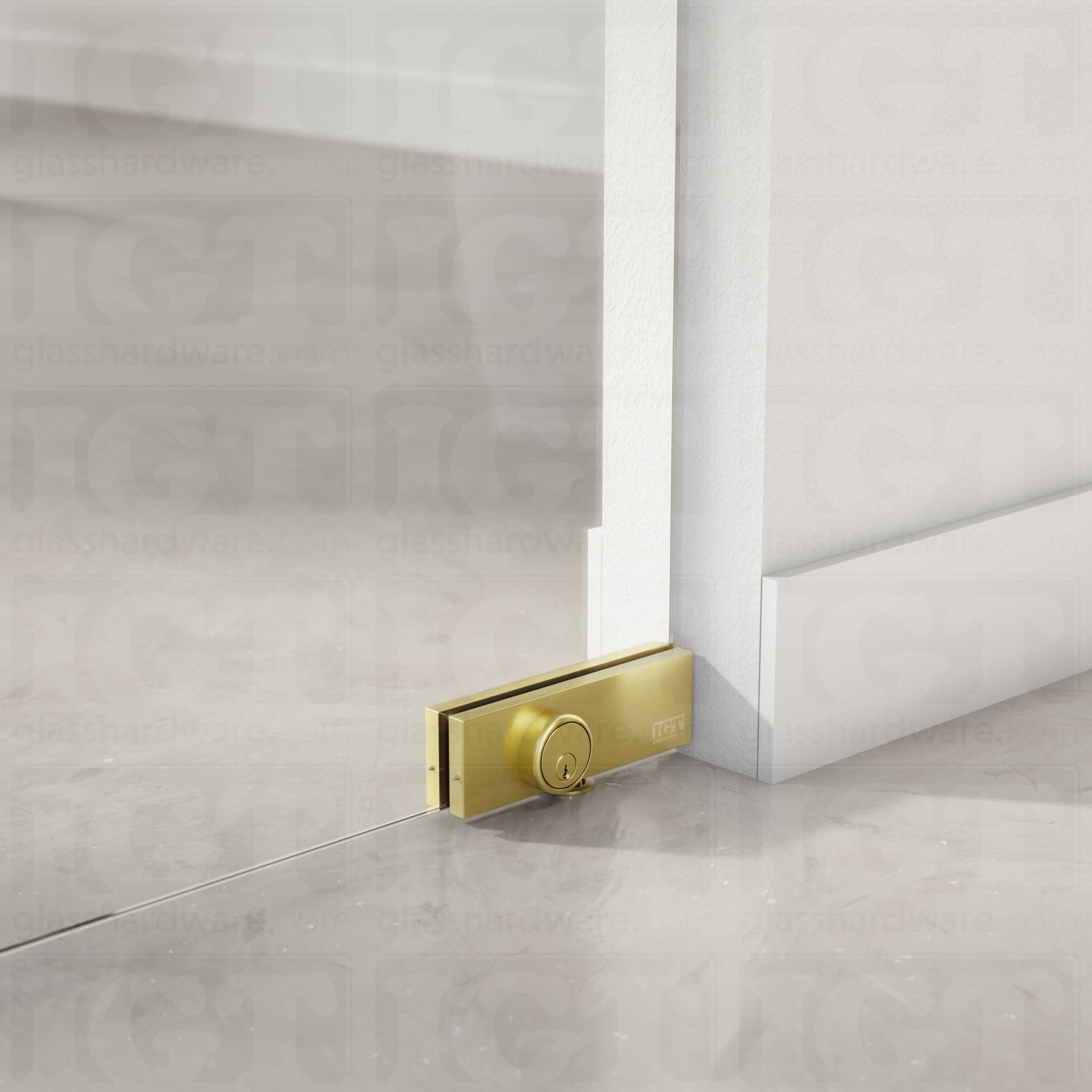 IGT Top and Bottom Patch Lock - Gold Brushed - Image 5