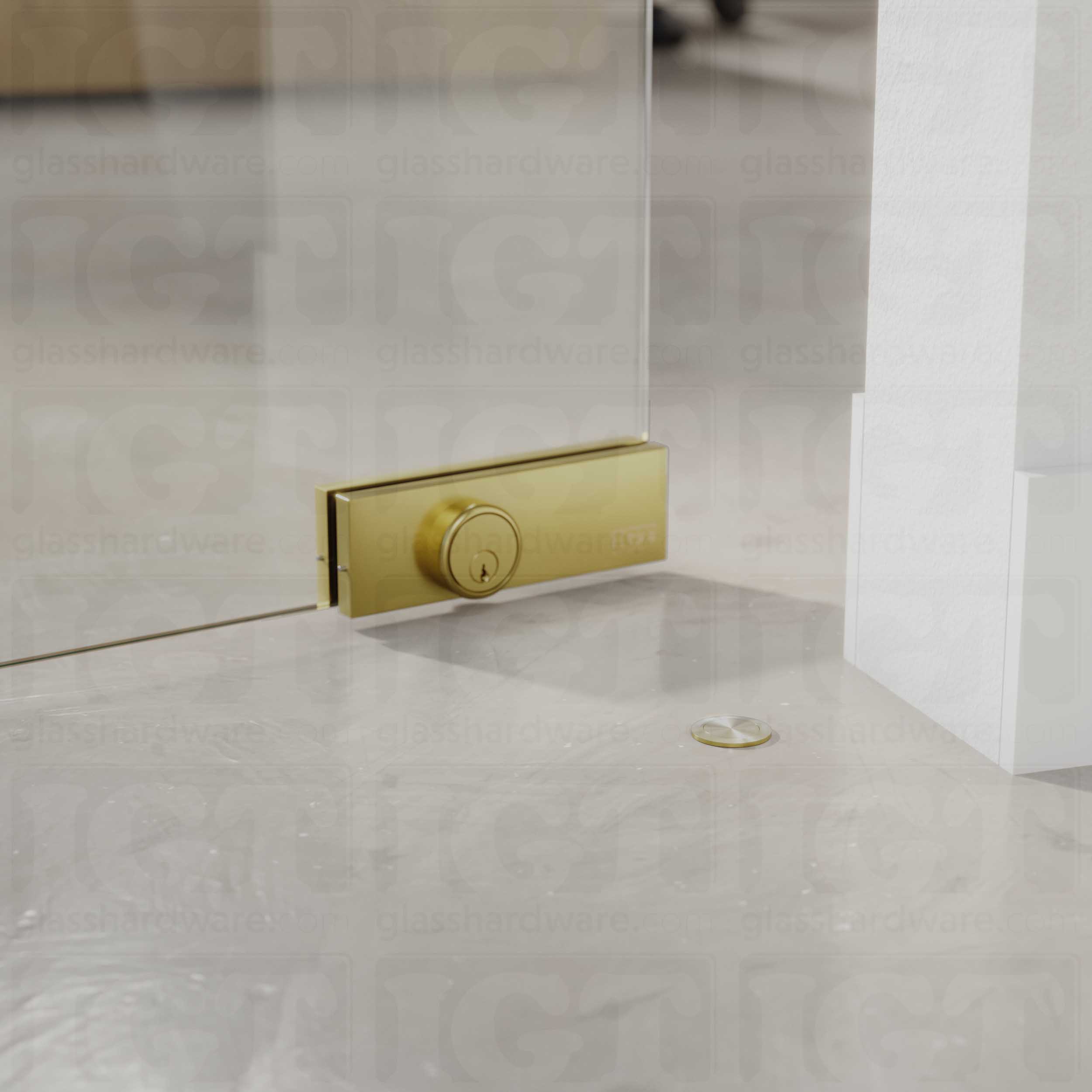 IGT Top and Bottom Patch Lock - Gold Brushed - Image 4