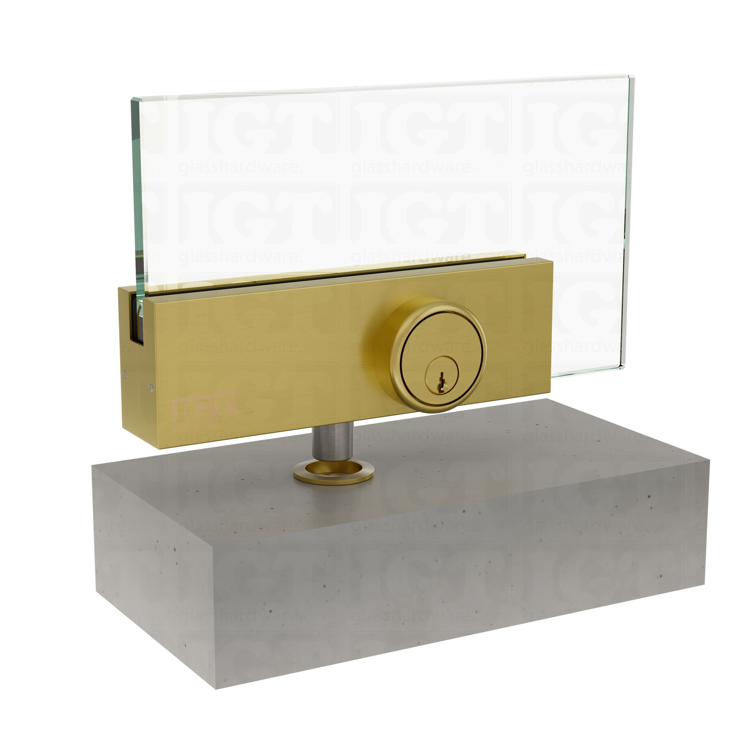 IGT Top and Bottom Patch Lock - Gold Brushed - Image 7