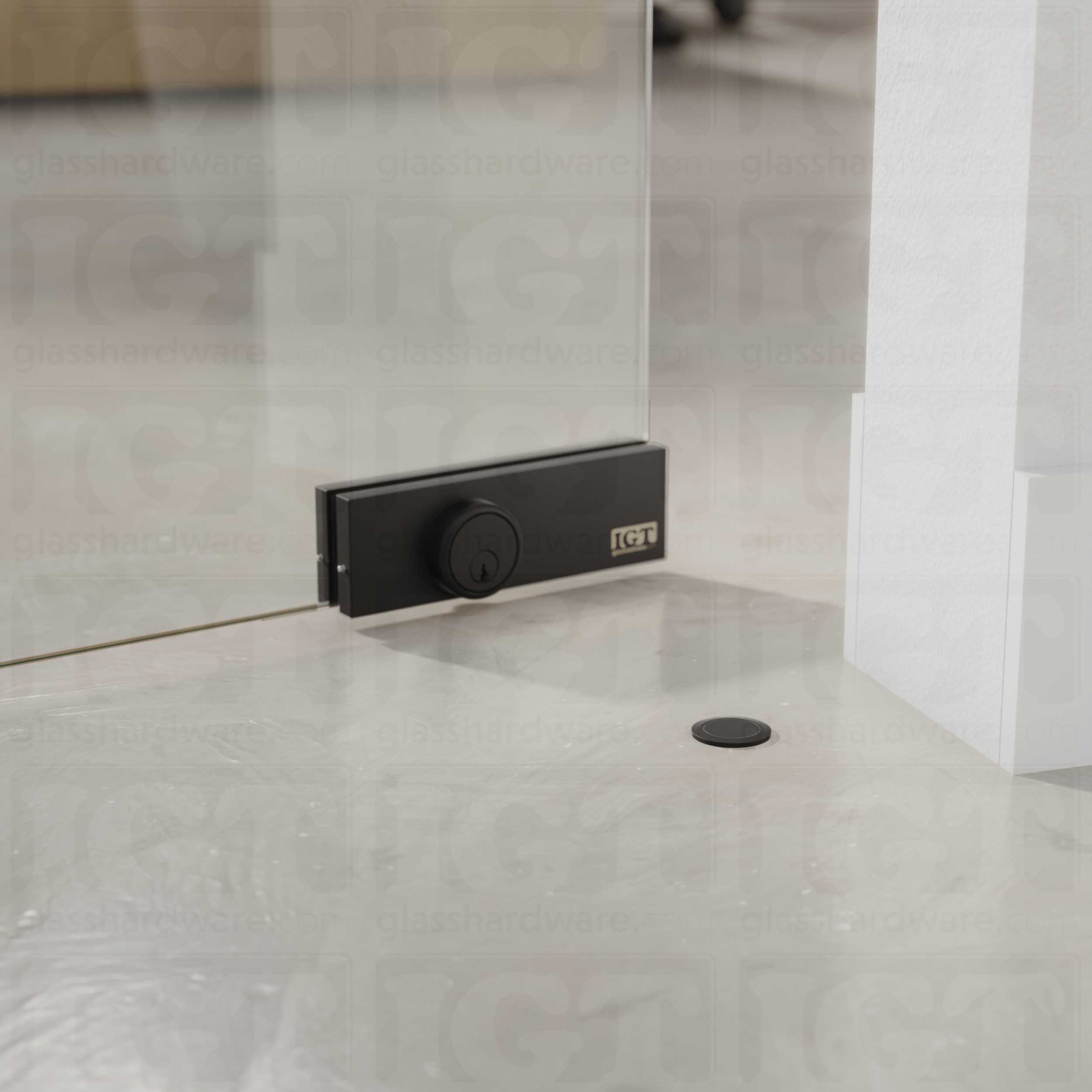 IGT Top and Bottom Patch Lock - Matte Black - Image 4