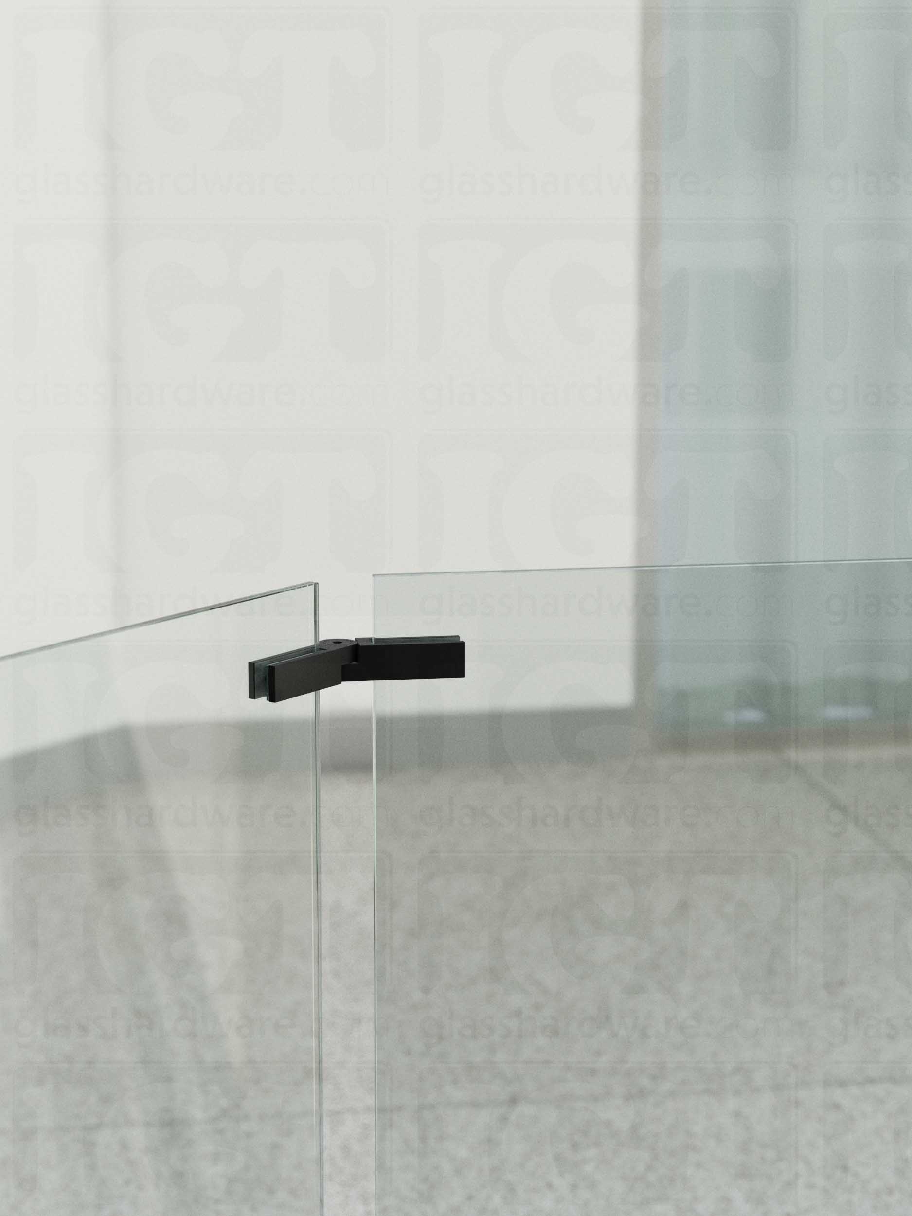 Adjustable Glass Bracing Clamp - Matte Black - Image 4