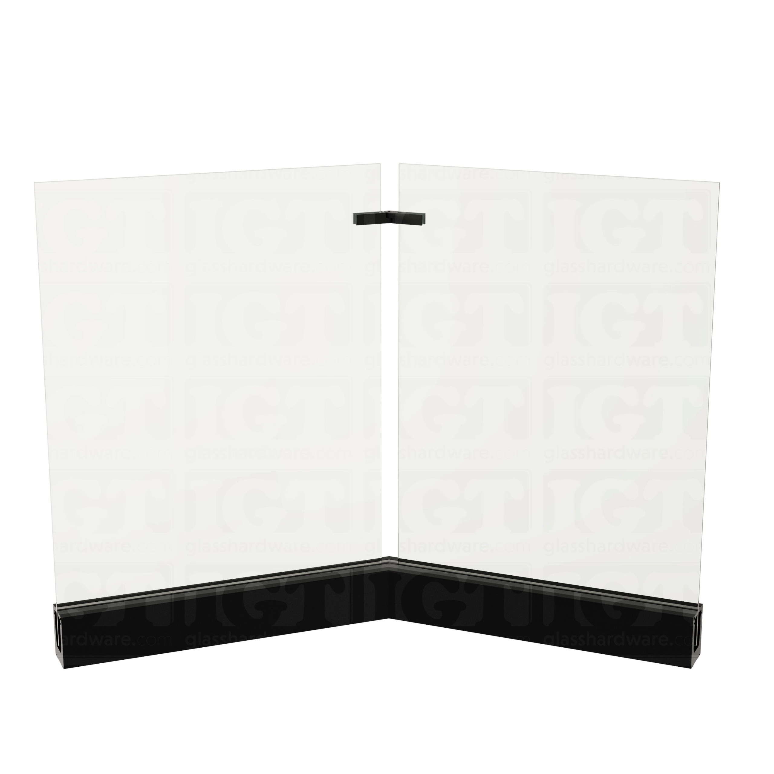 Adjustable Glass Bracing Clamp - Matte Black - Image 7