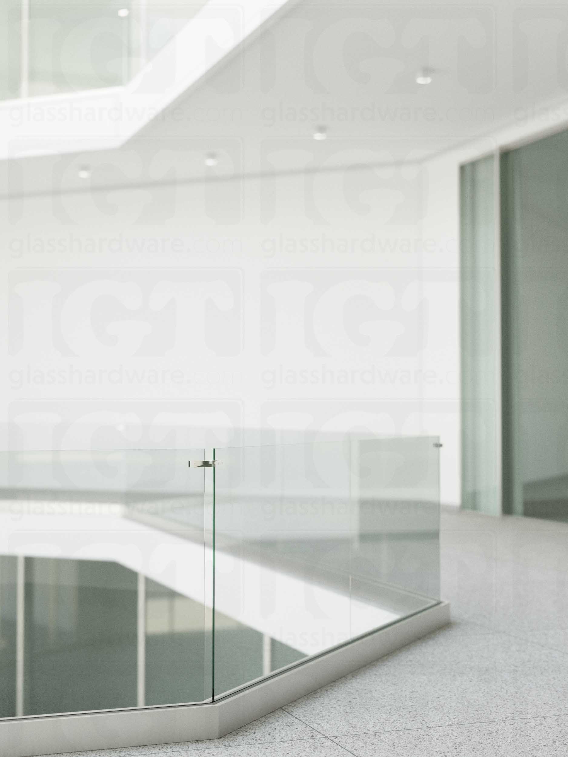 Adjustable Glass Bracing Clamp - Polished Stainless - Image 2