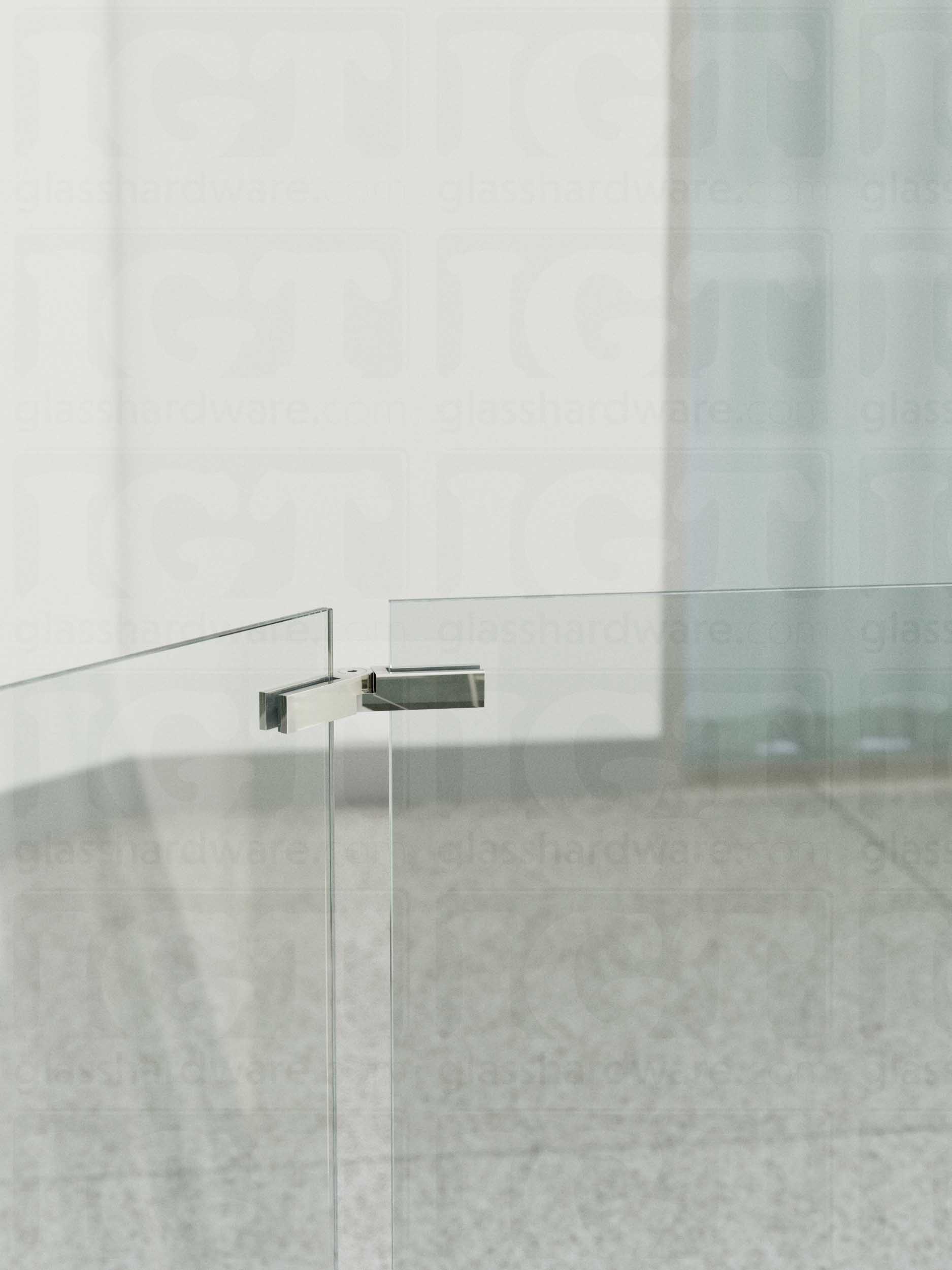 Adjustable Glass Bracing Clamp - Polished Stainless - Image 4