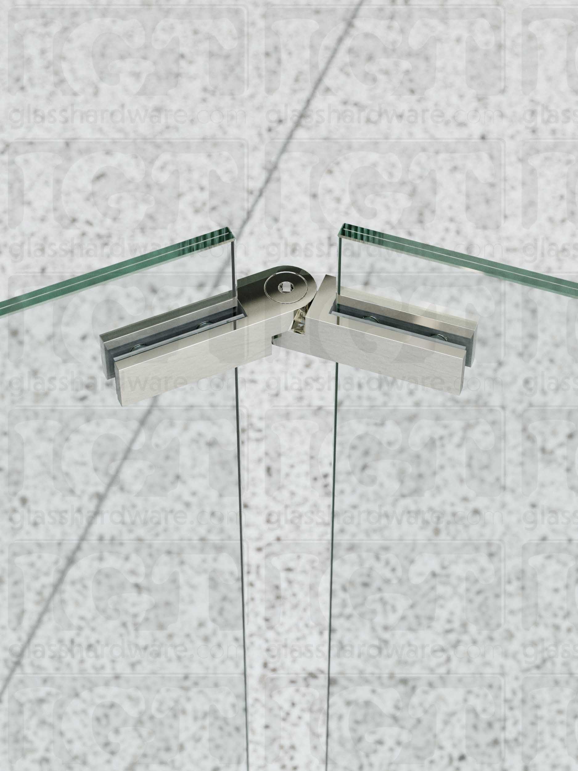 Adjustable Glass Bracing Clamp - Polished Stainless - Image 3